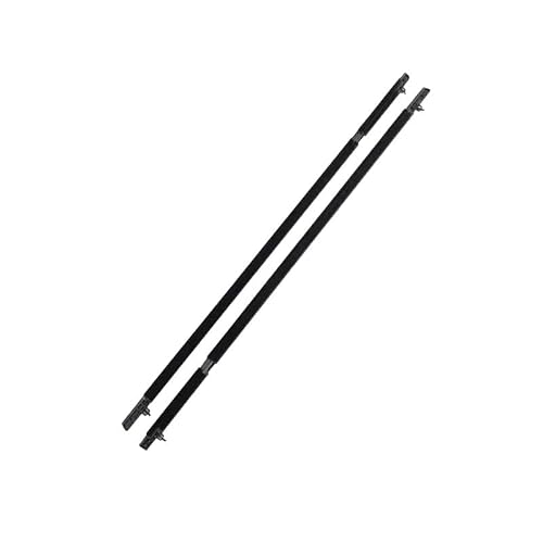 Mzxygkli Black Front 2Pcs Car Window Weather Strip Car Window Glass Sealed Strip Door Rainproof Weatherstrip Belt For Hilux For Sr5 2005~2015 4Door For Truck For Masters For Ox(Black Front 2Pcs)