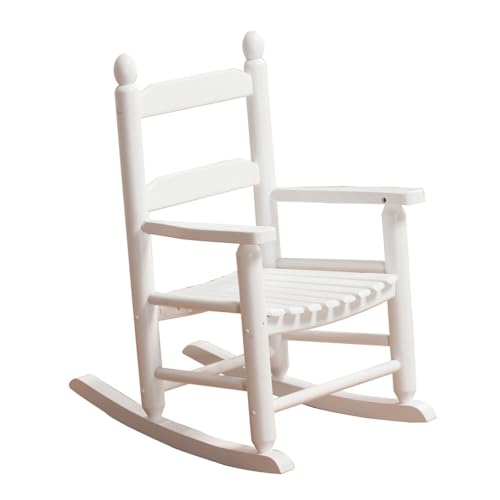 BplusZ Child Rocking Chair Kids Wooden Rocker Small Baby...
