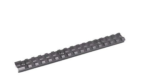 16 Slots Picatinny Rail on Keymod System, 6.5" /165mm Length, MT-16K, Aluminium 6061-T6, Three M4 Screws and Keymod Nuts Included, Black