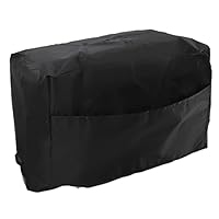 MIG Welder Cover, Schweißgerät-Überdachung Wasserdicht Schweißer-Staubschutz 190T versilberter Polyester-Taft UV-beständig MIG-Schweißmaschinen-Abdeckung (BLACK)