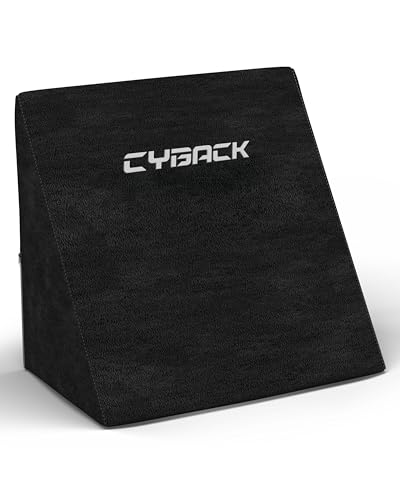 Couchmaster CYBACK, ergonomisches Gaming-Rückenkissen in Schwarz, optimaler Rückenkomfort für Sofa, Couch und Bett, perfekte Ergänzung für CYCON, CYWORX und CYPINK
