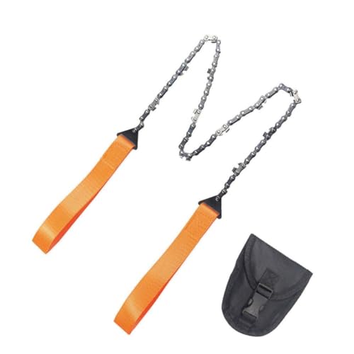 POPETPOP 1set Pocket Chainsaw for Camping of Emergency Wire Saws Portable Handheld Tool for Outdoor Survival Efficiently Cuts for Picnics Emergencies