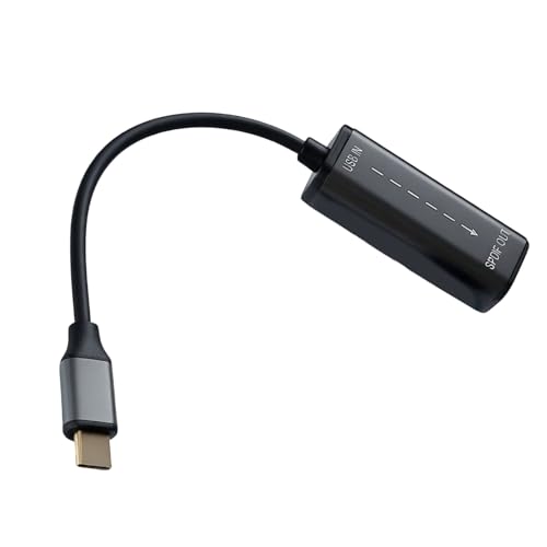 �f�W�^�� �T�E���h �R���o�[�^ �P�[�u�� USB a �܂��� Type C ���R���o�[�^ �R�[�h ���C���[�ŃT�E���h���������A ���t�@�C�o �A�_�v�^�ɐڑ����܂�