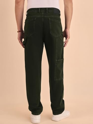 Image of Style Quotient Men Relaxed Fit Mid Rise Carpenter Jeans