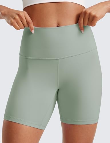 Image of CRZ YOGA Butterluxe Biker Shorts 6 inch | Extremely Soft, Gentle Compression, Yoga, High Waisted, for Women