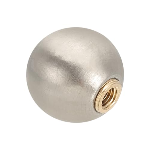 Image of PATIKIL 25mm Ball Lamp Finials Caps Knob, 1 Set Lamp Shade Decoration, Nickle Color