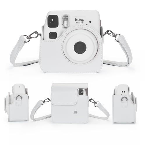 Funda protectora Phetium para cámara Instax Mini SE blanca miniatura 2