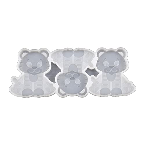Süßigkeitenformen Tiger Lutscher Silikonform Lutscher Home Schokolade Süßigkeiten Backzubehör Geschenk für Kinder Silikon Süßigkeiten Formen zum Backen