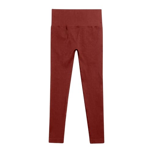 Genérico Leggins Deportivos Mujer Largos,Pantalones de Yoga Cintura Alta sin Costuras para Levantar glúteos,Leggings Entrenamiento Transparencias Gimnasio,Fitness,Correr,Deportivos
