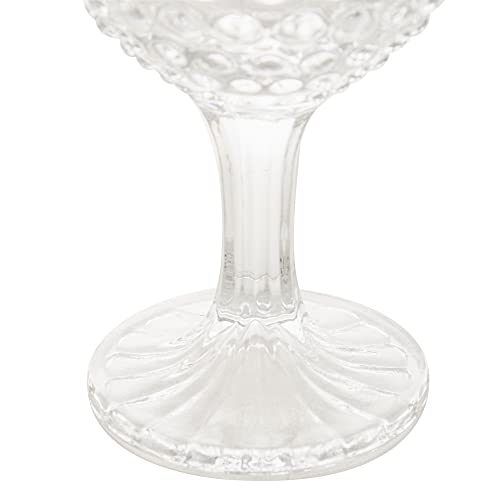 Conjunto 6 Taças para Vinho de Vidro Bubble Lyor Transparente 260Ml