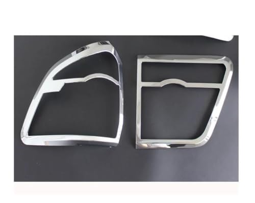 Protector de luz trasera para Toyota Fortuner 2012-2014 cromado ABS 3