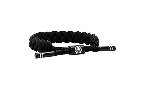 Rastaclat Level 9 Black White Classic Shoelace Bracelet