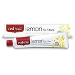 Red Seal Natural Lemon SLS Free Toothpaste That's Mint-free