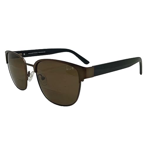In Style Eyes Aura Rectangular Polarized Bifocal Sunglasses - Reading Sunglasses - Polycarbonate Lens - Main Image