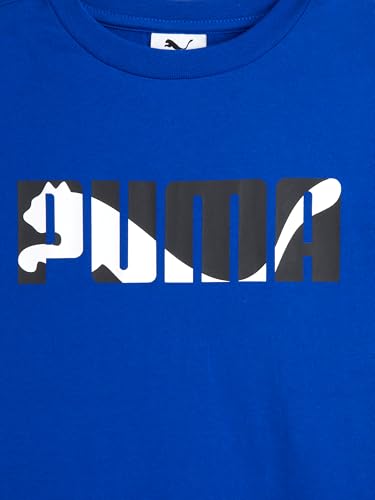 Image of PUMA Kids Graphic T-Shirt & Fleece Short Set (Toddler)