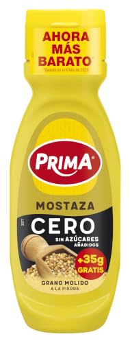 Mostaza Prima Cero azúcar 265+35 g