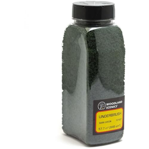 Flocage buisson vert foncé pour combler les vides de vos arbres de maquette