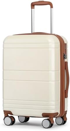 KYME Carry On Luggage 22x14x9 Airline Approved,Hardshell Carry On...