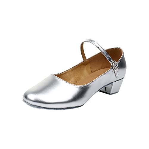 Baby Girls Mary Jane Shoes Party Wedding Dance Performance Princess Shoes with Hook Big Girls Wedge Shoes