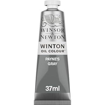 Winsor & Newton 37ml Winton Oil Colour Tube - Payne's Gray,1414465