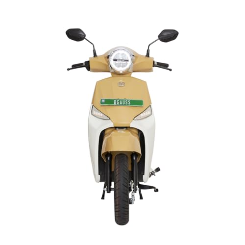 Image of C12i Max 3.0 Electric Scooter | 123 km Range | Charging Time 6-6.30 hrs | Removable Lithium-ion Battery with 5 Years / 75,000 km Warranty | Colour: Glossy Beige (Ex-showroom)