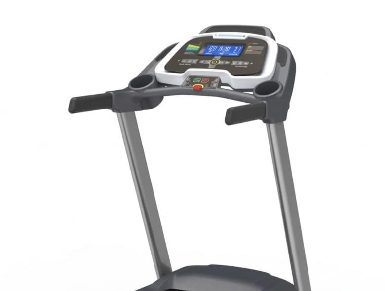 Image of Motorised Treadmill 150kg Weight capicity for Home Gym, Electric Running Machine with Digital Display, 6.5 hp Motor, 18km /h top Speed, Air Cushion Layer (1 Year Warranty) (V1 TM)