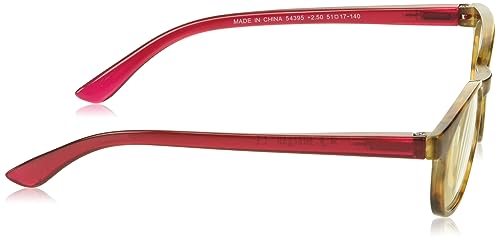 Image of A.J. Morgan Unisex Check Accepted - Blue Light Blocking Computer Readers Oval Reading Glasses