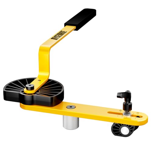 Mysemhoe Deck Board Straightener Tool - Heavy Duty Straightener Tool, Quick Install & Foldable Design to Correct Gaps & Misalignment in Seconds, Upgraded