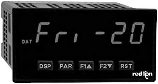 PAXTM000 Red Lion Controls Pax Digital Timer, 6-Digit LED Display, Panel Mount, 85-250 VAC, NEMA 4X