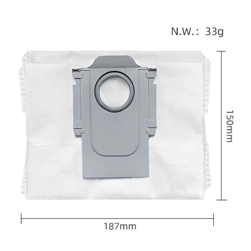 Sac pour Roborock S7 Pro Ultra en microfibre haute densité - 8
