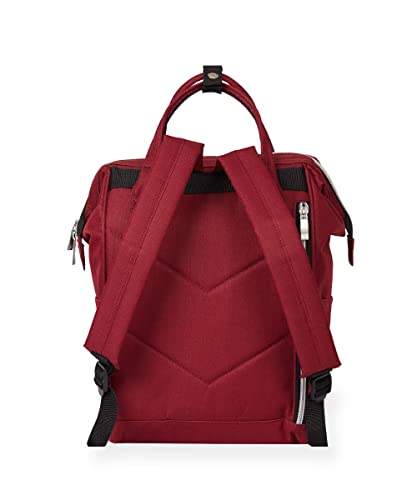 Everest unisex adults Friendly Mini Handbag Fashion Backpack, Burgundy, One Size US4