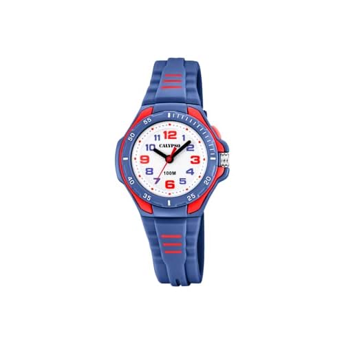 Calypso Watches Unisex Kinder Analog Quarz Uhr mit Plastik Armband K5757/5