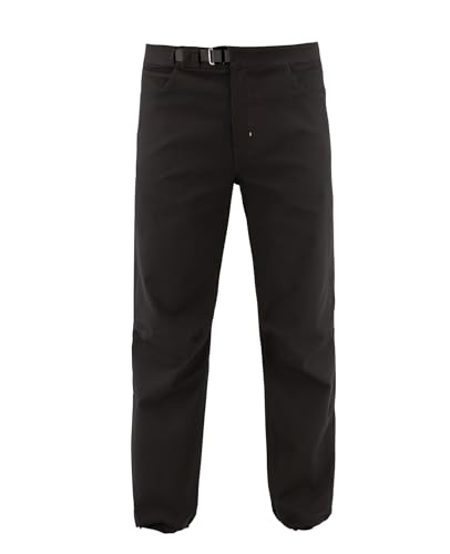 Café Kraft Pantalones de escalada para hombre, negro (Black Beauty), L