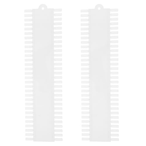 CIMAXIC Palette per Unghie in Abs 36x10 Cm 2 Pezzi 60 Colori Neutri Tavolo da Pratica Smalto per Nail Art Uso Professionale e Personale