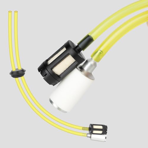 iaHOME 20 Stück Universal Benzinfilter Kit, Benzinschlauch Dichtung, Universal Kraftstoffleitung, Primer Bulb, Gummitülle Dichtung, für Freischneider, Trimmer, Mower, Heckenschere