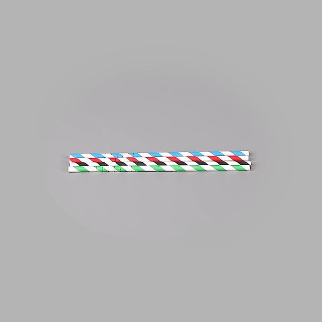 Pitillos de papel flexibles pack de 1000 unidades 19.7 cm miniatura 7