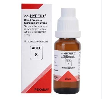 ADEL 8 CO-Hypert Drop-20ML | PACK OF 1| (B0D3LV1SSY) Amazon Price History, Amazon Price Tracker