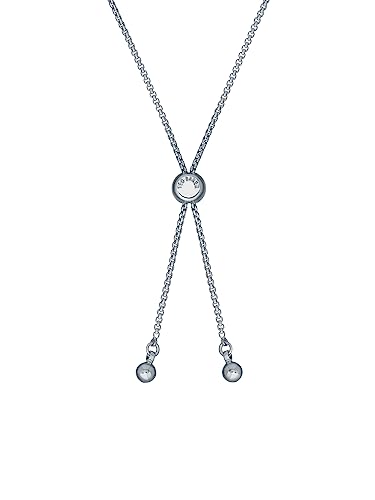 Ted Baker London Melrah Icon Crystal Slider Adjustable Tennis Bracelet For Women (Silver Tone) #TOP2