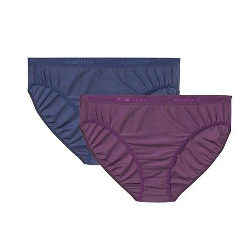 Image of ExOfficio Women's Give-N-Go 2.0 Bikini Cut Brief 2-Pack - Breathable Durable Easy Care Travel Underwear
