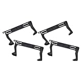 HAMPPLIES 4 Stück Mikrowellen Türhaken Ersatzteile aus Robustem Material Kompatibel mit Midea M1-211a/mm721ng1 Mikrowellenzubehör für Ofentürverriegelung