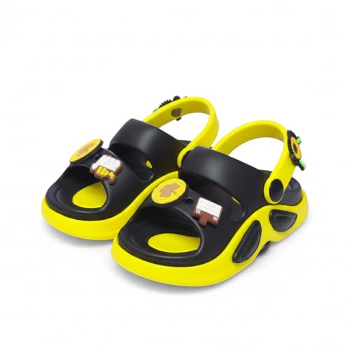 Image of GLJ Kids Comfort Clogs Sandals for Boy and Girl, 1 to 14 Years, Two-Strap Design, Easy to Wear Slip On, Dust and Waterproof, 1100