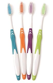 FRESHMINT (100 Pack) Individually Wrapped Premium Toothbrushes, Oversized Easy Grip Rubber Handle, Soft Multi Color Nylon Bristles, Bulk Packed, No Cutting or Tearing Apart Required. (B08HXGZ7LV)