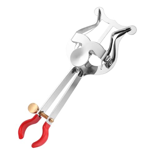 Trumpet Lyre Clip, 5.5x2 Inch Metal Clamp On Lyre Sheet Music Clip for Trumpet Lyre and Flip Folder Musical Instrument Accessories for Beginners Practicing Marching Band