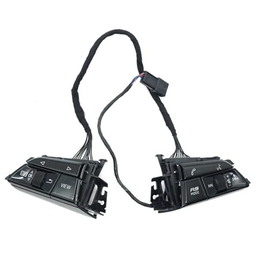 Bouton de volant vitesse voiture avec RS mode accessoires voiture pour A6 C8