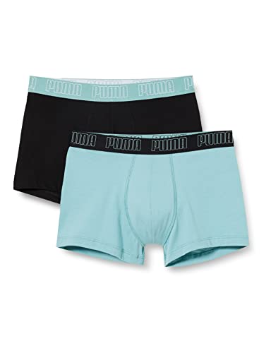 PUMA Men's Basic Trunk, sage Combo, X-Large (Pack of 2)