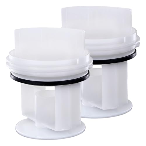 ROEOWENE 2PCS Filtro de Pelusas Compatible con Bosch Siemens Filtro para Lavadora Tapón del Filtro de la Lavadora Colador para Bomba de Desagüe Lavadora Secadora 00647920/00602008/605010/00605010