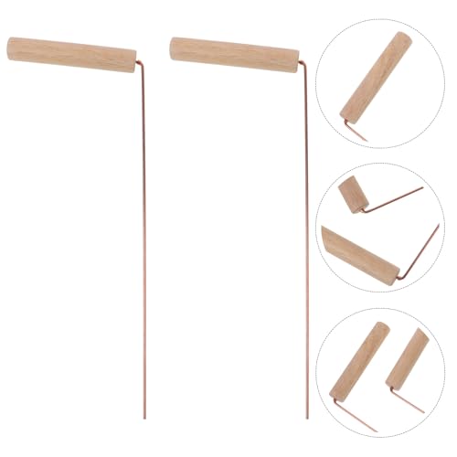 Baguettes de sourcier en laiton et bois noble de haute précision - 8