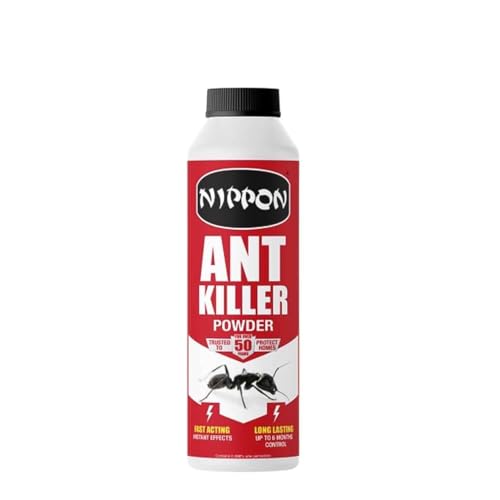 Nippon Ant Killer Powder 500g Long-Lasting Insecticide for Ant Nests Crawling Insects and Wasp Control Indoor and Outdoor Use