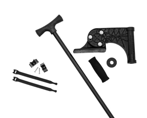 Stick It Anchor Pins for Shallow Water- Brake Mount System and 7' Black Pin