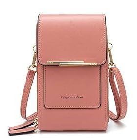 zyomatiq Small Crossbody Phone Bag for Women Mini Wallet Shoulder Bag with Earphone Cable Hole Wallet Clutch Bag (Pack of 1) Multicolour-picture-55